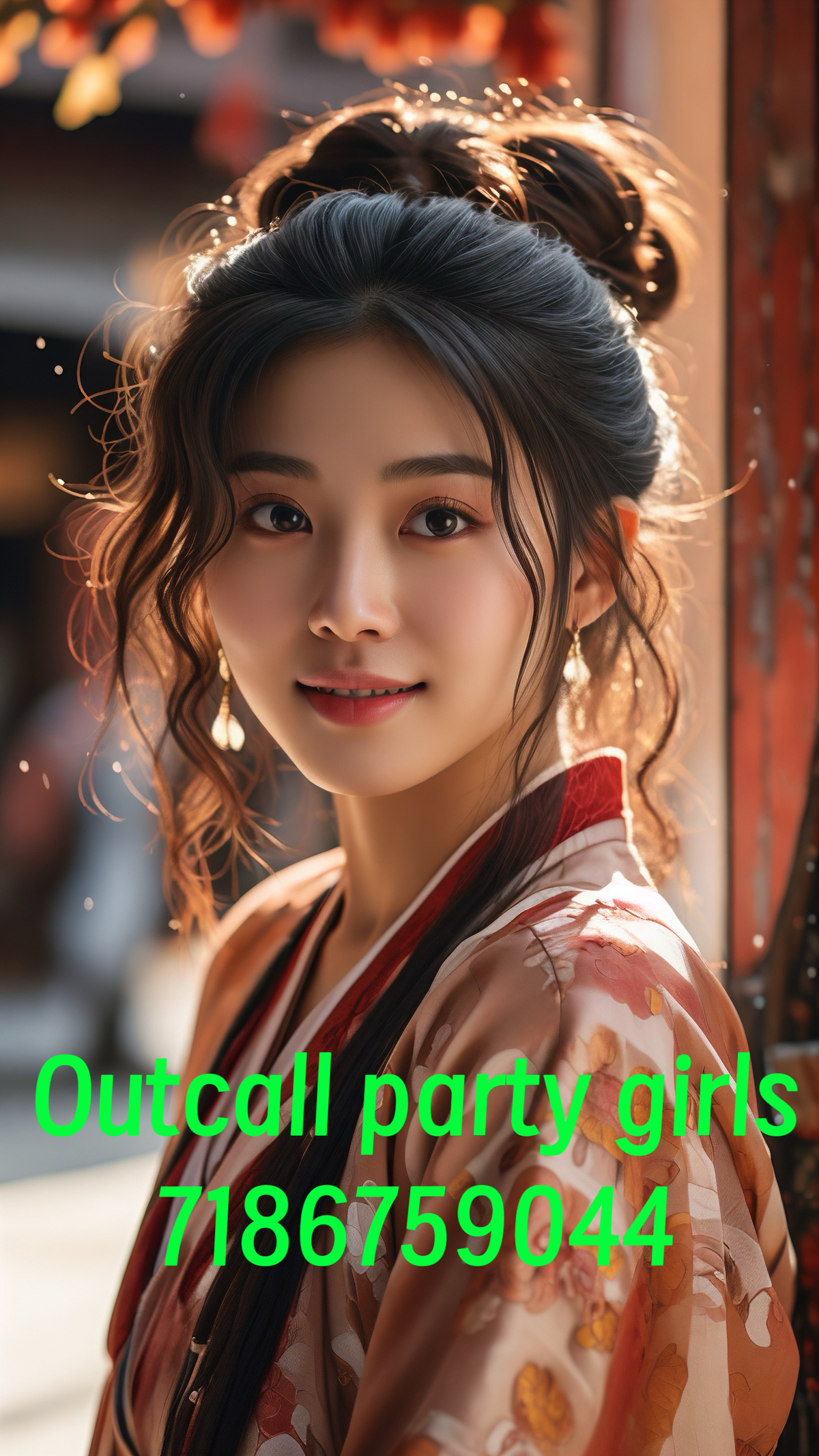 Asian OUTCALL party girl  