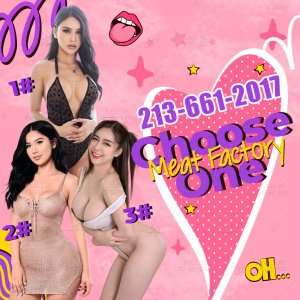 💋🧡3 Pink Asians are lining up now!💋🧡❤️❗213-661-2017❤️❗