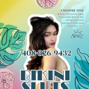 408-326-9432🌟❗❗ Tiny bikinis👙,❗❗ wet pussies🧴 &  full-service fucki