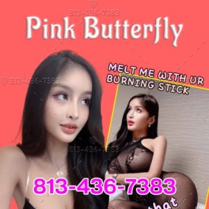 Pink Butterfly Escorts 2.0 Arrived!😉Just call us😉:813-436-7383