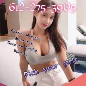 cream pie  No Condom ✅⭐✅BBFS Body Rubs Minneapolis