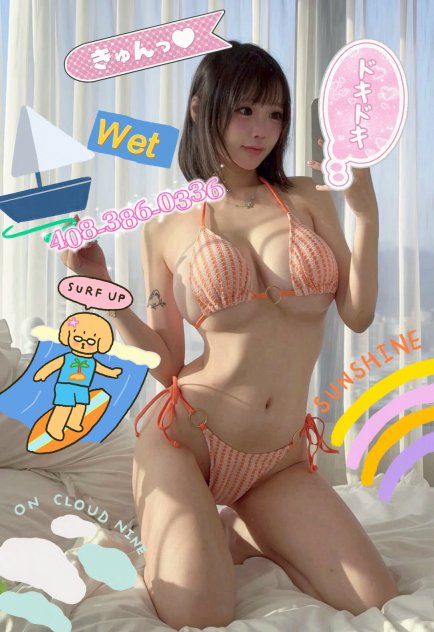 ASIAN GORGEOUS❤️408-386-0336😍 Escorts San Jose
