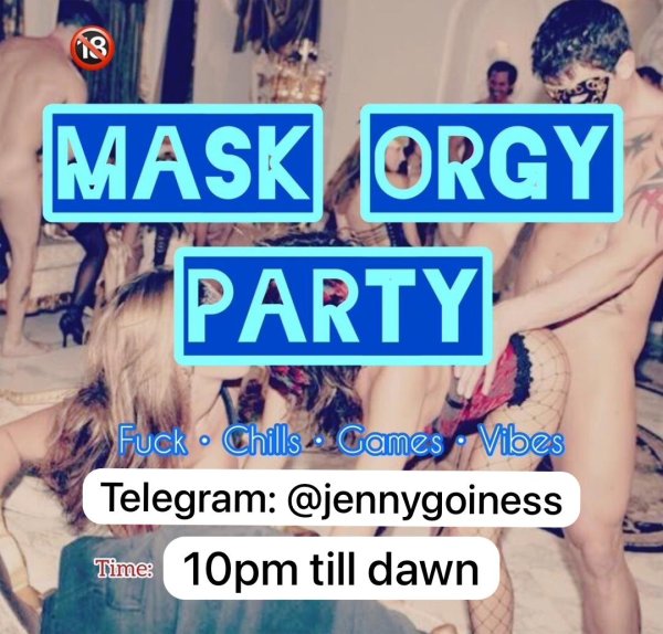 ORGY MASKED/GROUP SEX PARTY