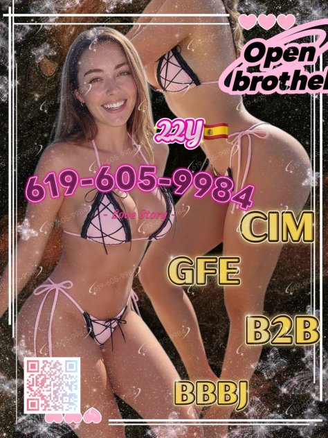 ▒❌⭕️Spain ＆ Asian❌⭕️🅽ew girl▒ Escorts San Diego