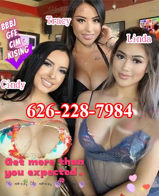 👅💌3 WARM PUSSIES AVAILABLE!DON'T MISS🍅🍊626-228-7984