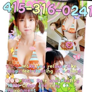 415-316-0241 Hot Asian girls table shower🔴Nuru B2B bbj 69vip service
