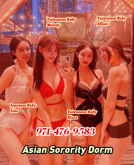 Four Sorority Asian Dolls Escorts Boston