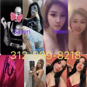 3 Latina 2 Asian Escorts Chicago