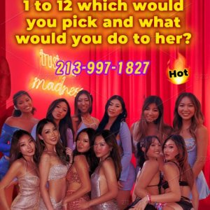 👅12 New Pussies👅🍑We've Got New Tricks For You!!!🍑213-997-1827