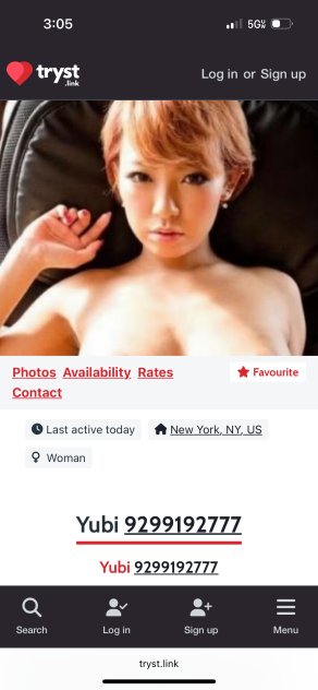 Yubi 9299192777  Body Rubs New York City