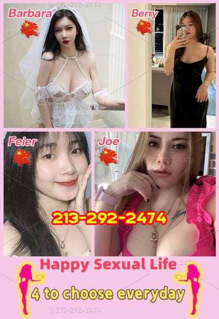 💋4 gals💋BBFS💋Taiwanese💋213-292-2474