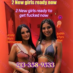 2 New girls👅ready to get fucked now👅213-358-9533