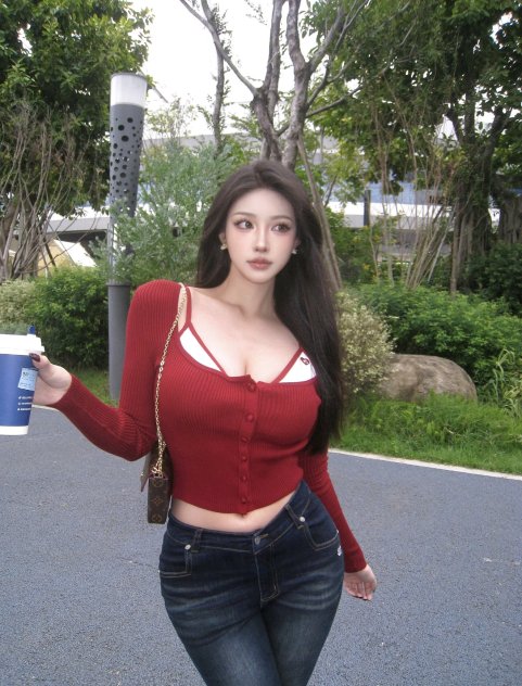 The most attractive girl  