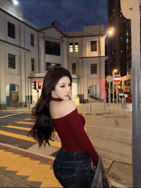 The most attractive girl  
