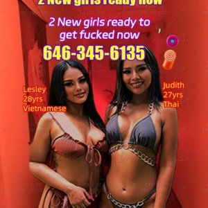 2 New girls👅ready to get fucked now👅646-345-6135