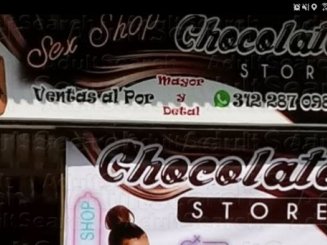 Sex shop chocolate